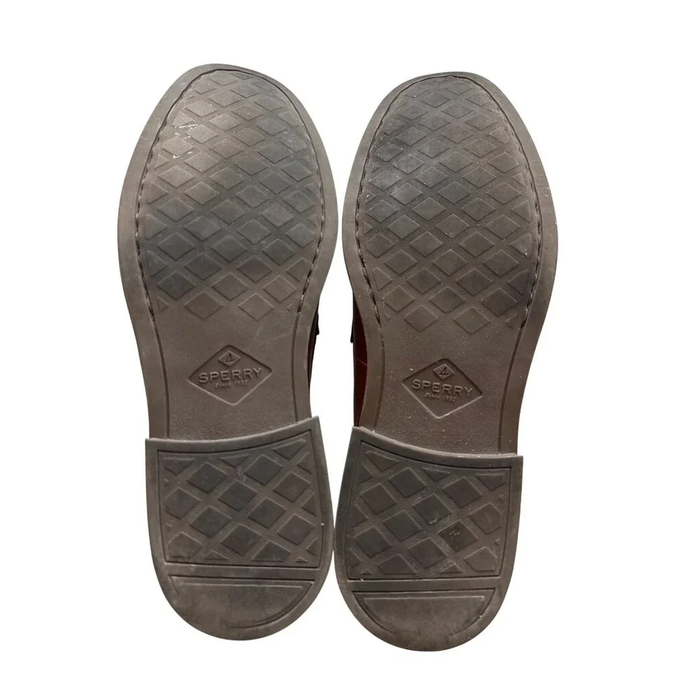 Sperry Men's Brown Leather Penny Loafers
